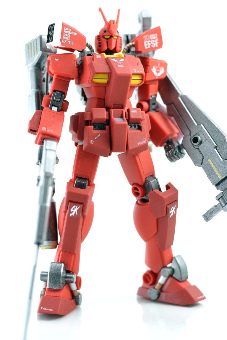 HGBF 1/144 PF-78-3A Gundam Amazing Red Warrior (Custom Painted) – Gunbies